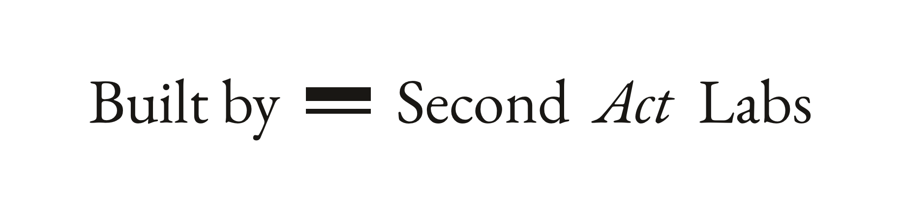 Built by Second Act Labs